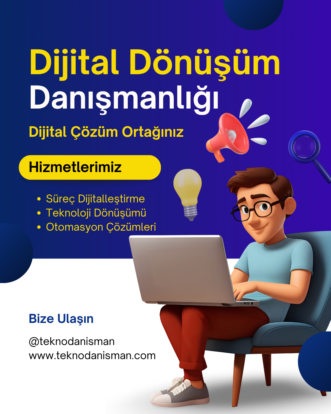 Dijital dönüşüm danışmanlığı ile iş süreçlerinin dijitalleştirilmesi