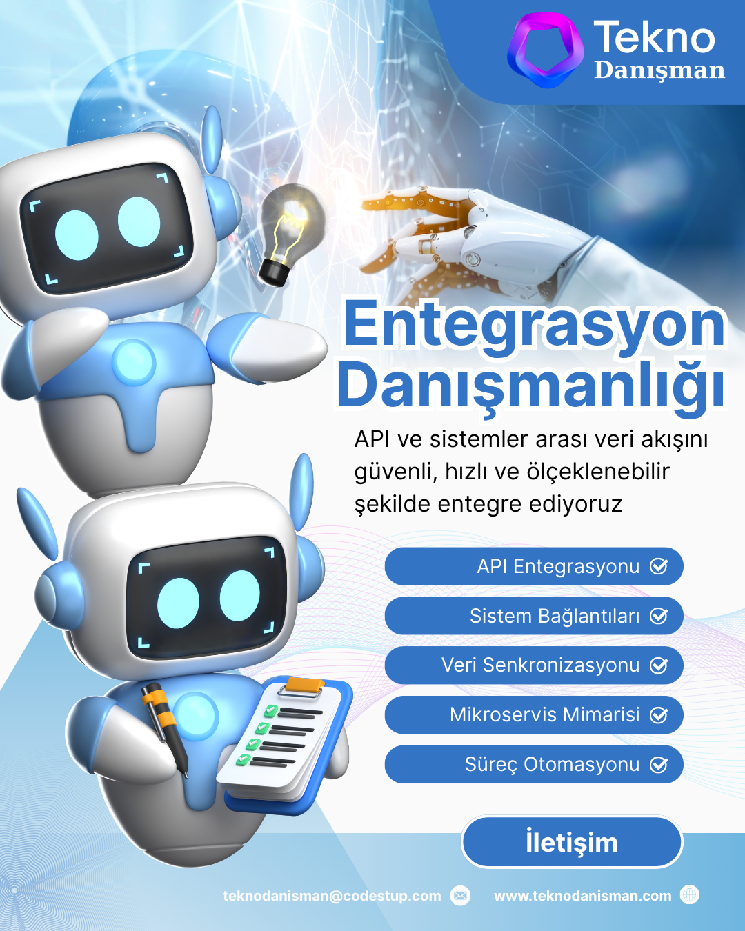 Entegrasyon danışmanlığı ile sistem entegrasyonu