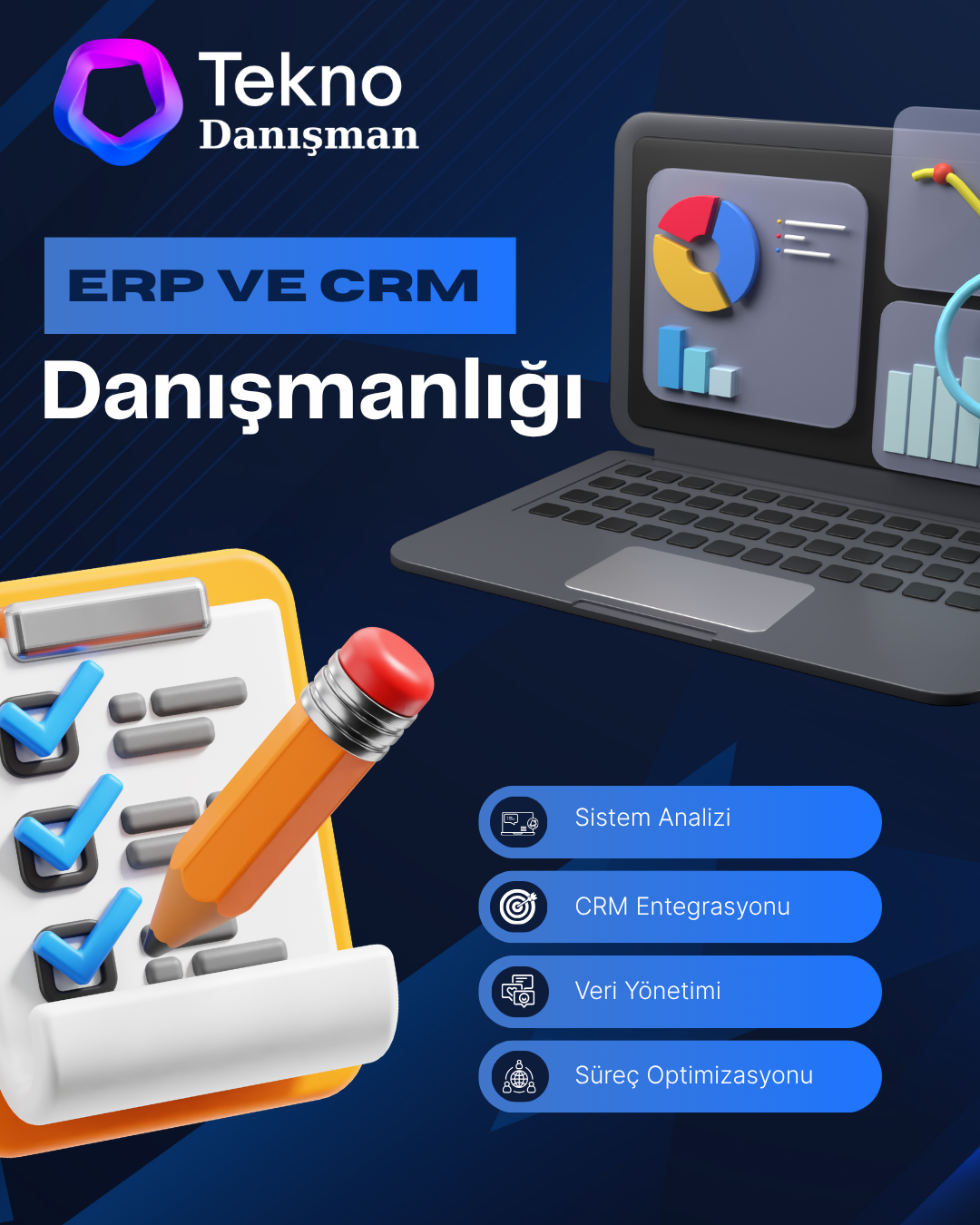 ERP ve CRM danışmanlığının işletmelere faydaları