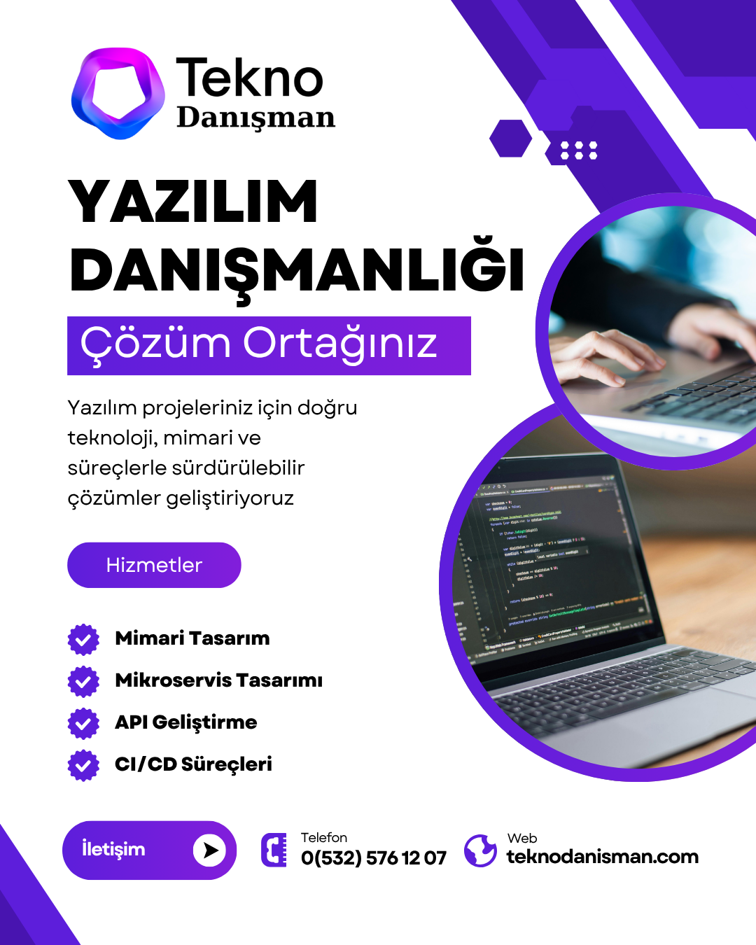 Yazılım danışmanlığı hizmet kapsamı